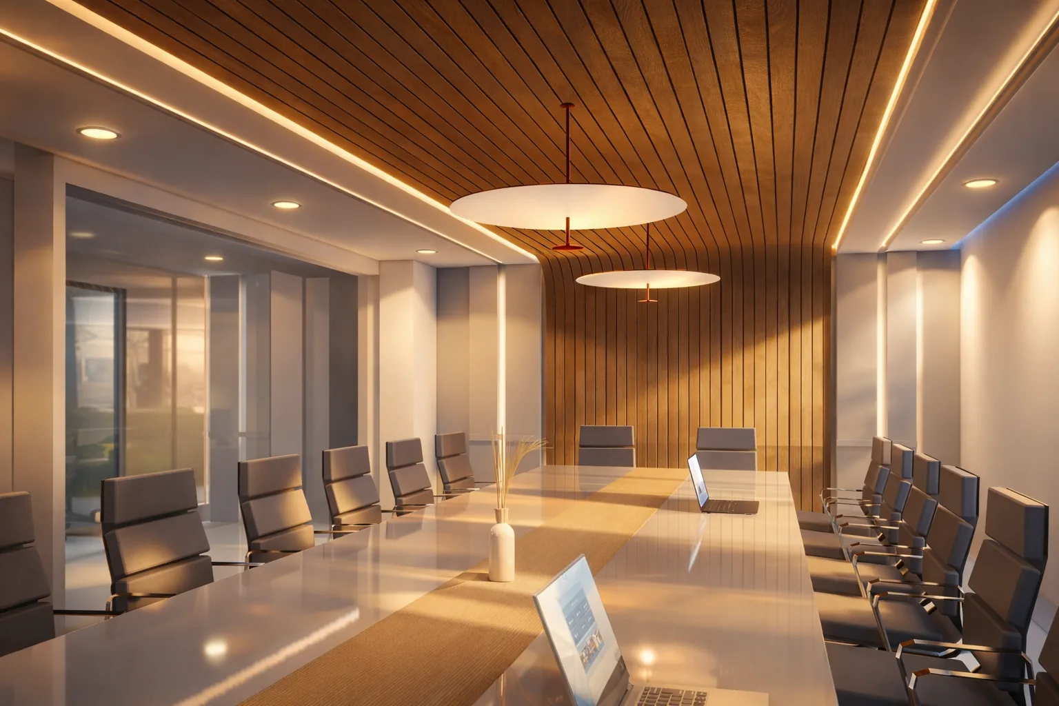 A boardroom designed by Spazedo