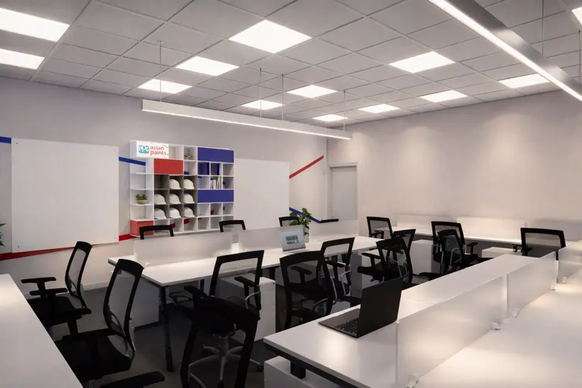 Asian Paints, corporate office interior designed by Spazedo