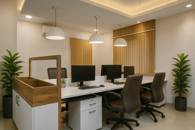 CES, corporate office interior designed by Spazedo