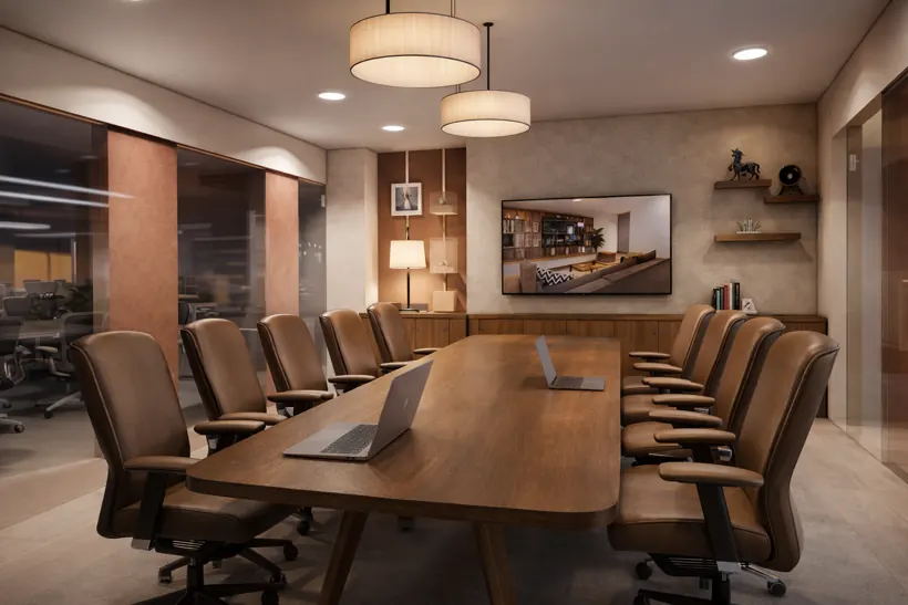 Keel Infotech, it office interior designed by Spazedo